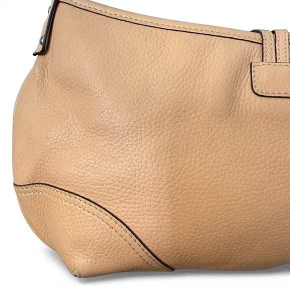 NWOT Adrienne Vittadini Leather Cheedah Print Hobo Bag - Picture 9 of 12